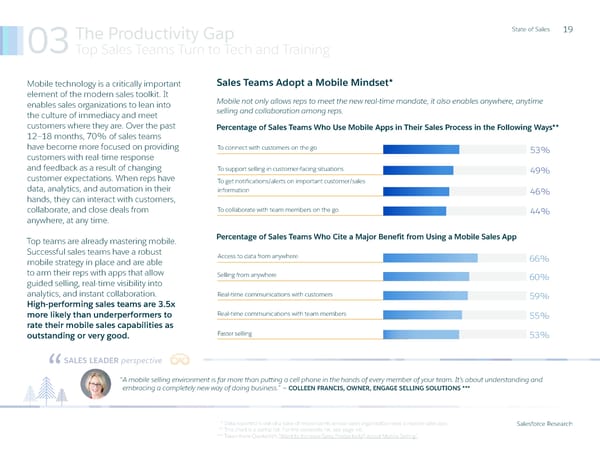 State of Sales Report: Salesforce - Page 20